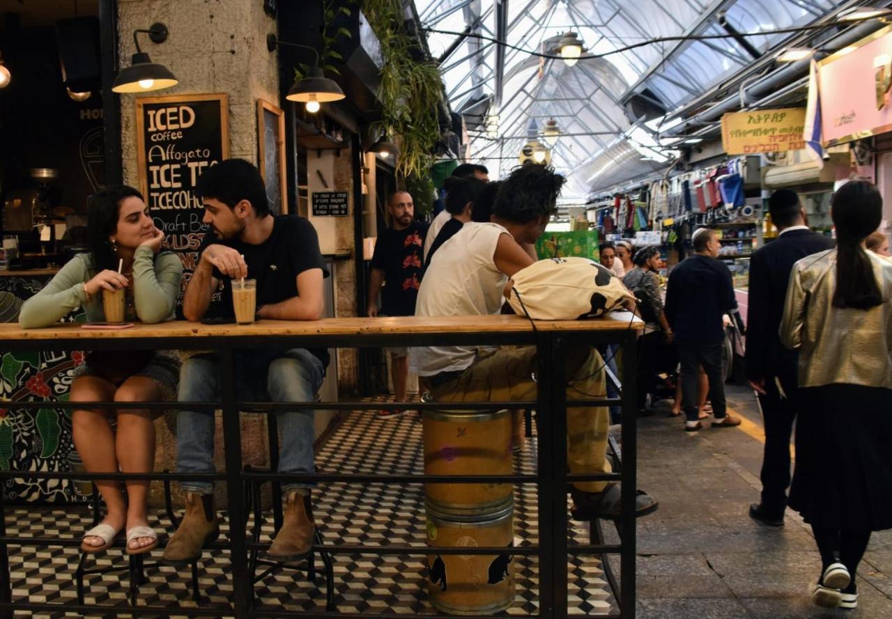 מקום מקסים באווירה ירושלמית ממש על שוק מחנה יהודה Jerusalém Exterior foto